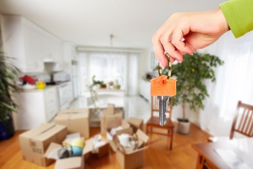 Packing and loading service for a Maidahill property