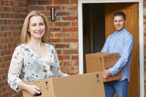 Removal team supporting a local house move in Maidahill