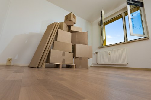 Packing and furniture handling for removals in Maidahill