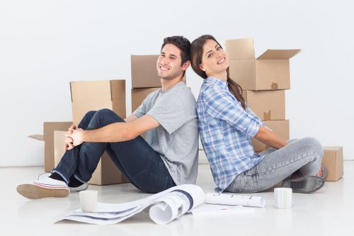 Van ready for house and flat removals in Maidahill
