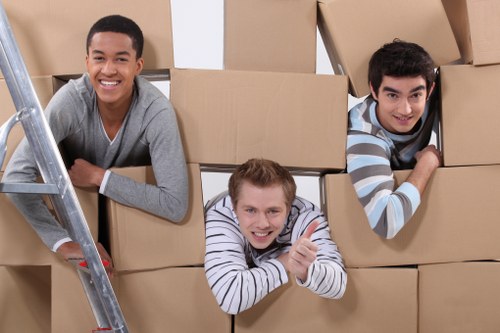 Local van service handling boxes and furniture in Maidahill