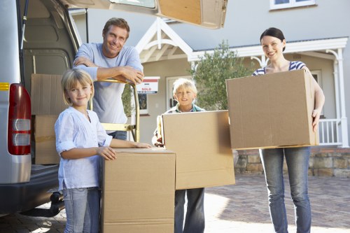 Packing and loading preparation for a Maidahill move