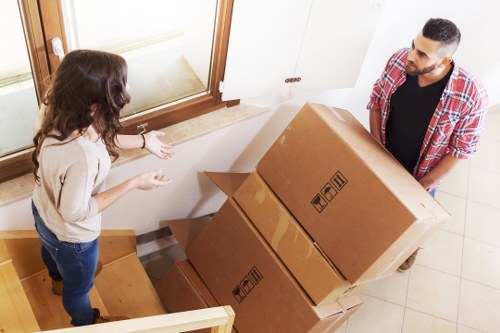 Commercial office move with careful handling in Maidahill