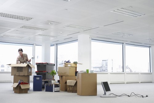 Checklist and packing preparation for a Maidahill business move